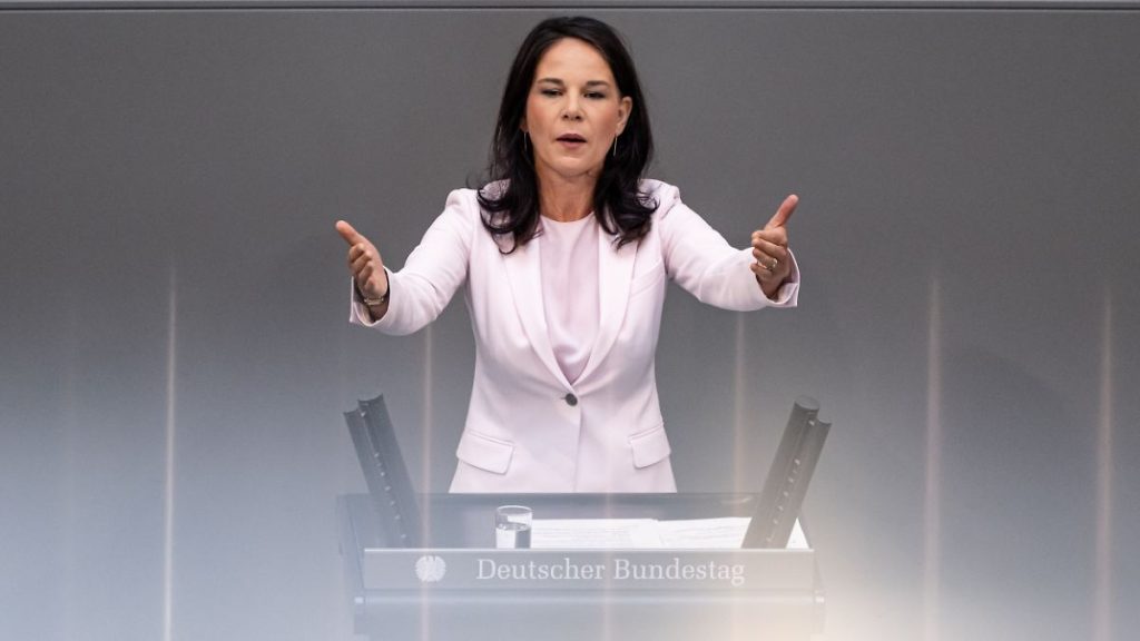 „Projekt der Einschüchterung“: Baerbock ist in ihrer letzten Bundestag -Rede die AFD geknöpft „Projekt der Einschüchterung“: Baerbock ist in ihrer letzten Bundestag -Rede die AFD geknöpft