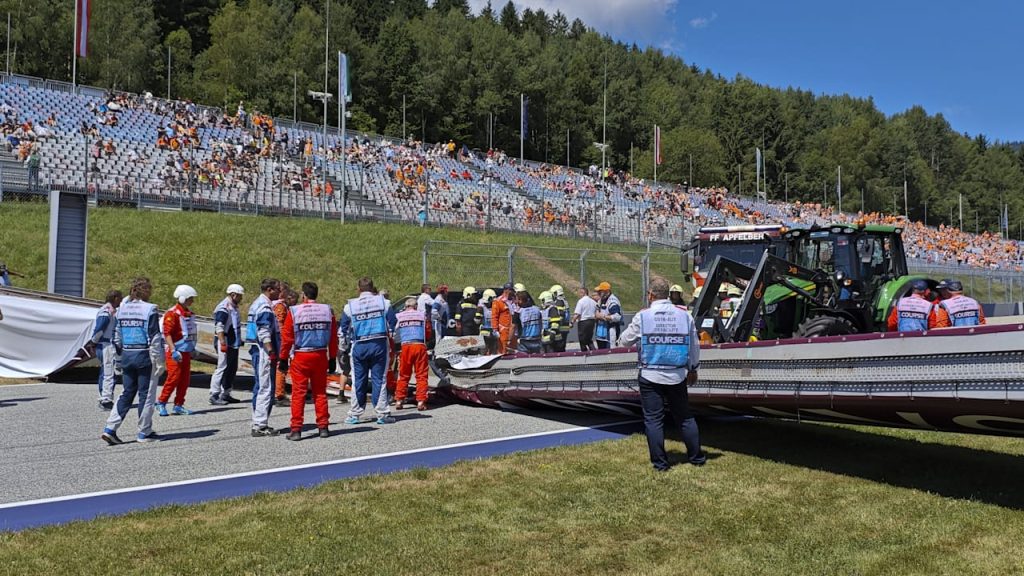 Formel 1: Bridge stürzte kurz vor den Rennen in Spielberg | auf der Route ab. Sport Formel 1: Bridge stürzte kurz vor den Rennen in Spielberg | auf der Route ab. Sport