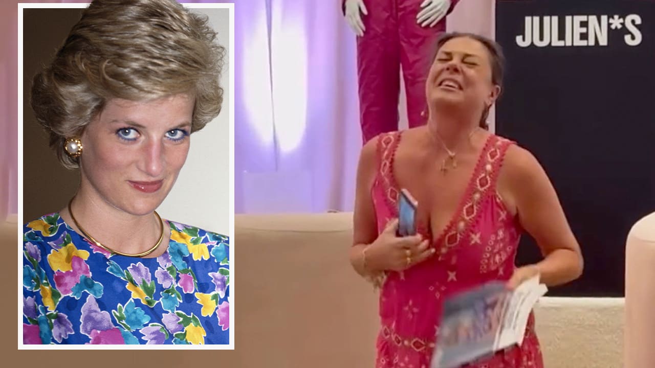 Prinzessin Diana: Kultkleid für eine halbe Million versteigerte Käufer bricht zusammen! | Unterhaltung