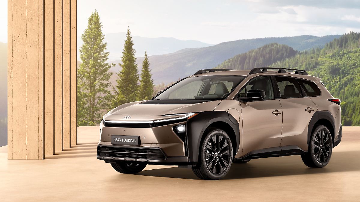 NEU STILD WAGGE AM MARK: Toyota BZ4X Touring – Enthüllung des nützlichen E -Car