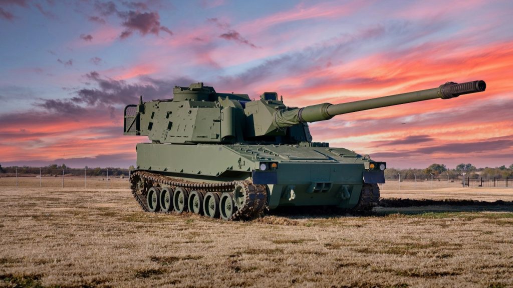 BAE integriertes L52 -Rohr aus Rheinmetall BAE integriertes L52 -Rohr aus Rheinmetall