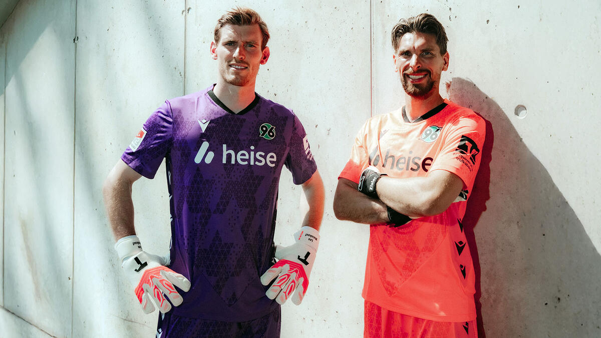 Hannover 96 präsentiert Torhüter Trikot 2025/26