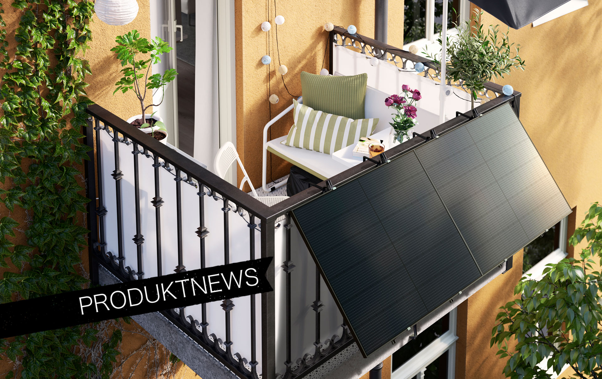 Balcon -Kraftwerke bei IKEA: Sie sind so billig