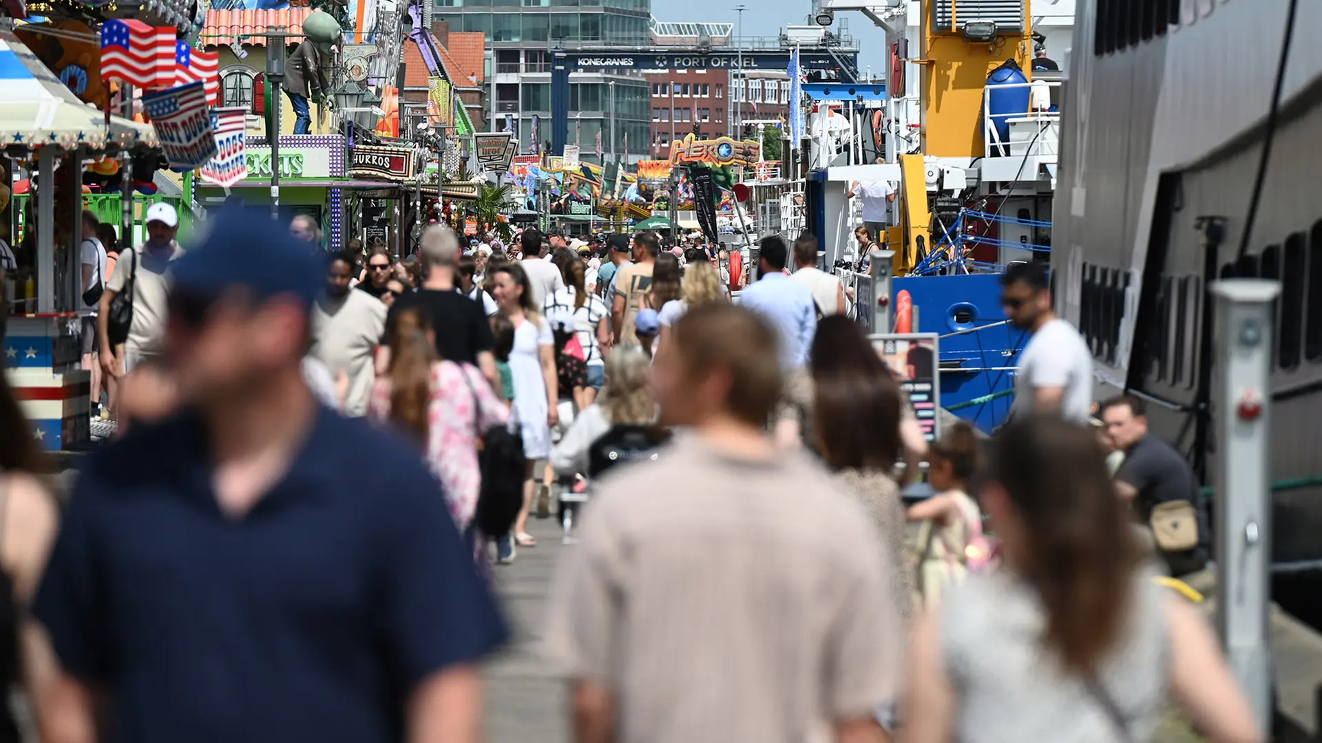Kiel Woche 2025: 3,3 Millionen Gäste feiern friedlich Kiel Woche 2025: 3,3 Millionen Gäste feiern friedlich