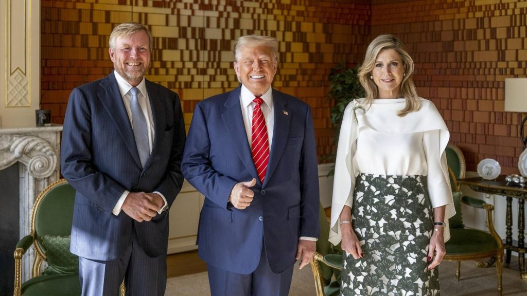 Königin Máxima erfüllt Donald Trump und das Netzwerk feiert es Königin Máxima erfüllt Donald Trump und das Netzwerk feiert es