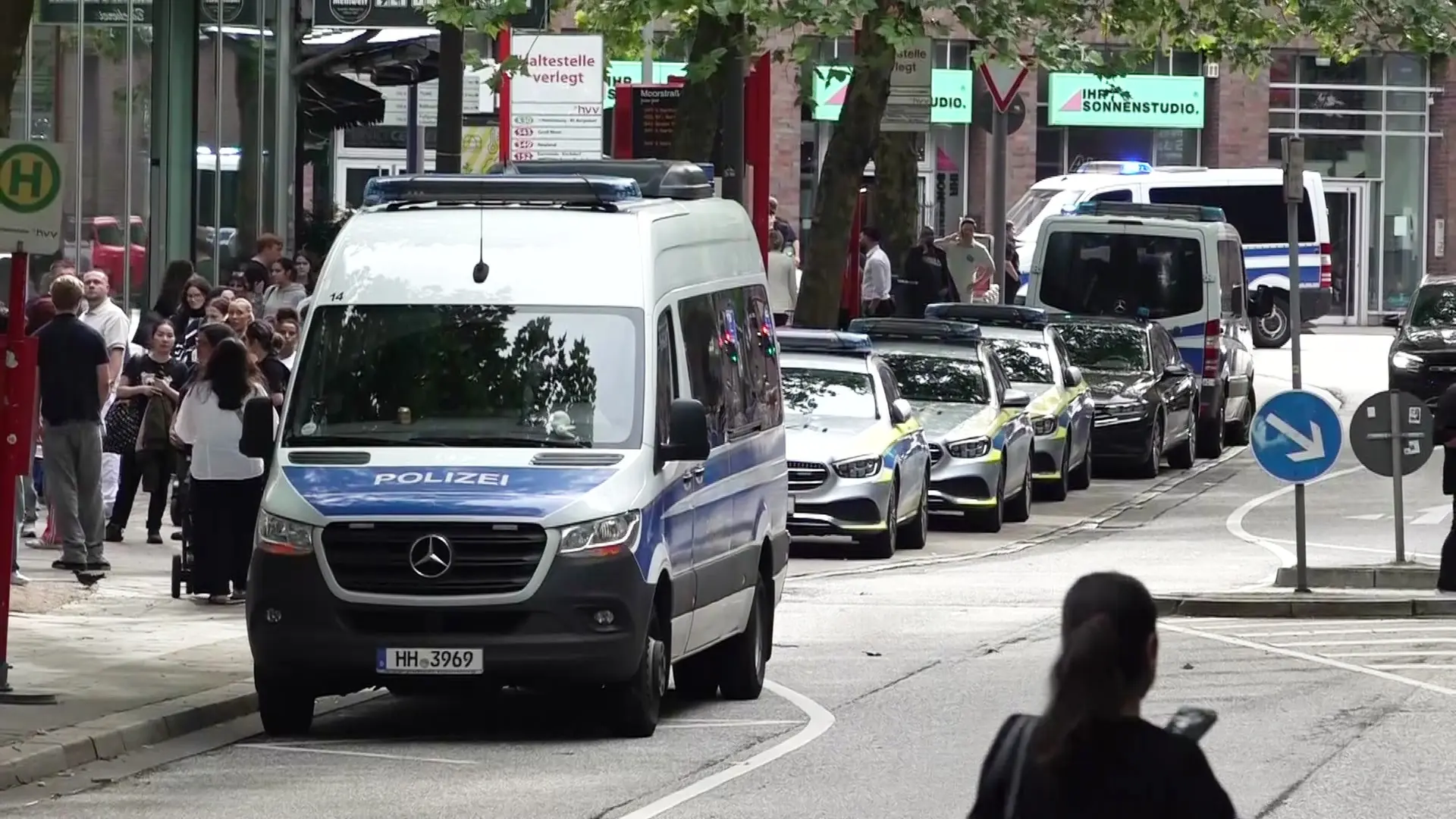 Tödlicher Messerangriff in Hamburg: Verdächtiger in Gewahrsam