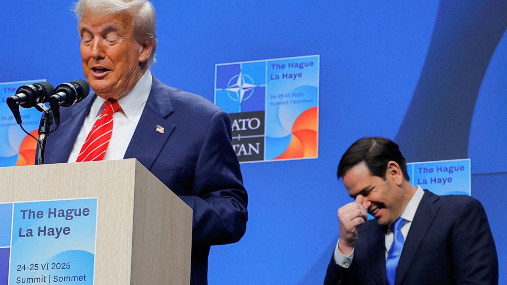 Der NATO-Chef Rutte nennt den US-Präsidenten „Daddy“-und später will das nicht Der NATO-Chef Rutte nennt den US-Präsidenten „Daddy“-und später will das nicht