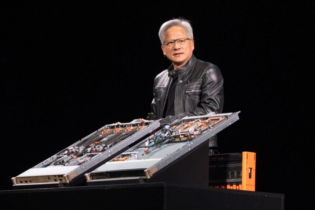Nvidia vor 4 Billionen Dollar Aktienmarktwert Nvidia vor 4 Billionen Dollar Aktienmarktwert