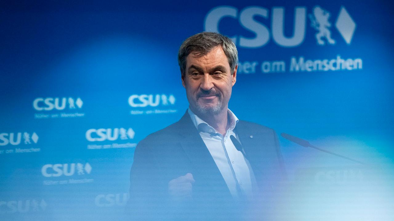 Manipulierte Söder -Zitate in sozialen Netzwerken