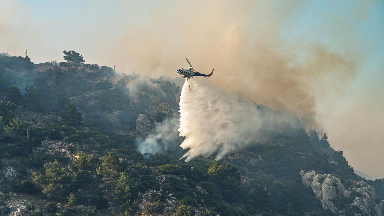 Feuer auf Chios unter Kontrolle