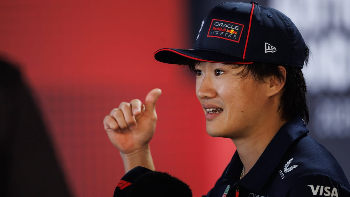 Yuki Tsunoda hatte einen merkwürdigen Moment mit Brad Pitt