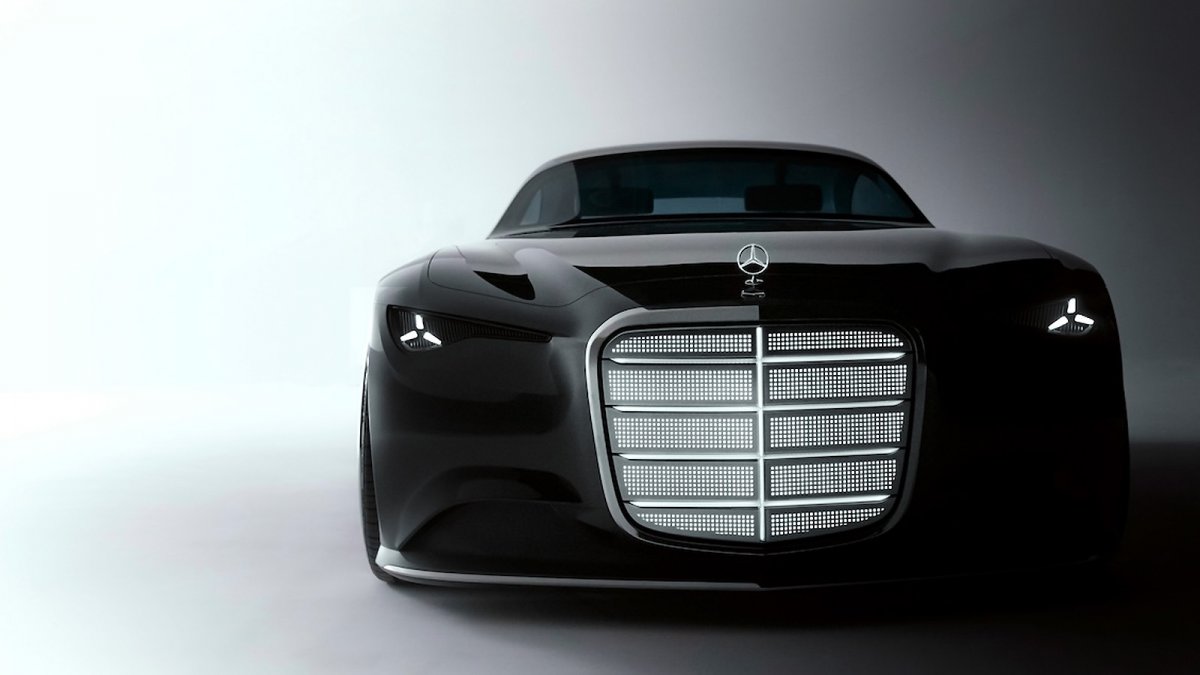 Mercedes-Benz Vision Iconic: PV-Lack soll Strom für 12.000 km pro Jahr liefern