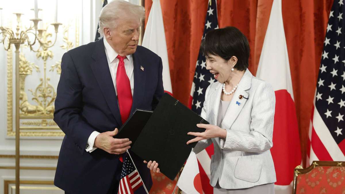 Rätsel um Trumps Gesundheitszustand: Desorientierter Auftritt bei Japanbesuch