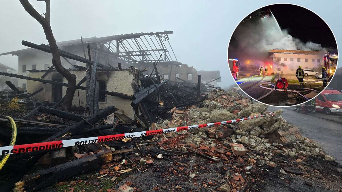 Fotos vom Morgen danach zeigen das volle Ausmaß des Schadens