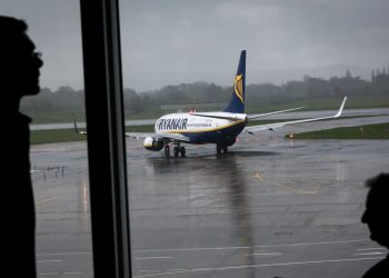 Ryanair-Flugzeug soll während Sturm Amy nur sechs Minuten lang Treibstoff gehabt haben