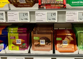 Ritter Sport bringt im November eine NFL-Variante heraus