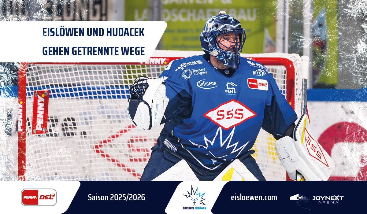 Eislöwen und Julius Hudacek gehen getrennte Wege
