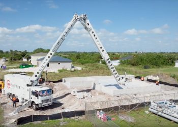Der Bauroboter Hadrian kann mittlerweile 360 ​​Ziegel pro Stunde verlegen