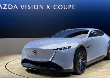 Visionen auf der Japan Mobility Show: Mazda Vision X-Coupé soll beim Fahren CO2 aus der Luft holen