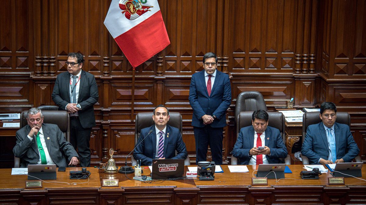 Das peruanische Parlament stimmt für die Amtsenthebung von Präsident Boluarte Das peruanische Parlament stimmt für die Amtsenthebung von Präsident Boluarte
