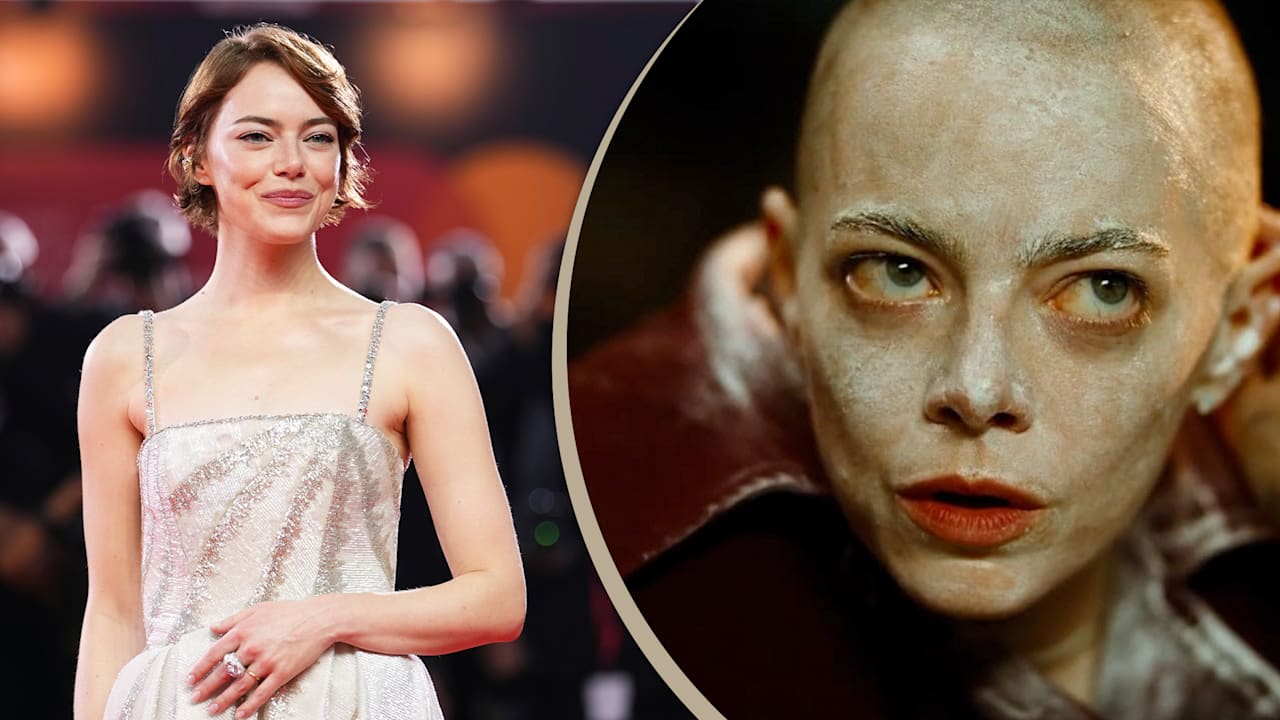 Emma Stone: Sie hat sich für ihre Rolle in „Bugonia“ eine echte Glatze rasiert | Unterhaltung