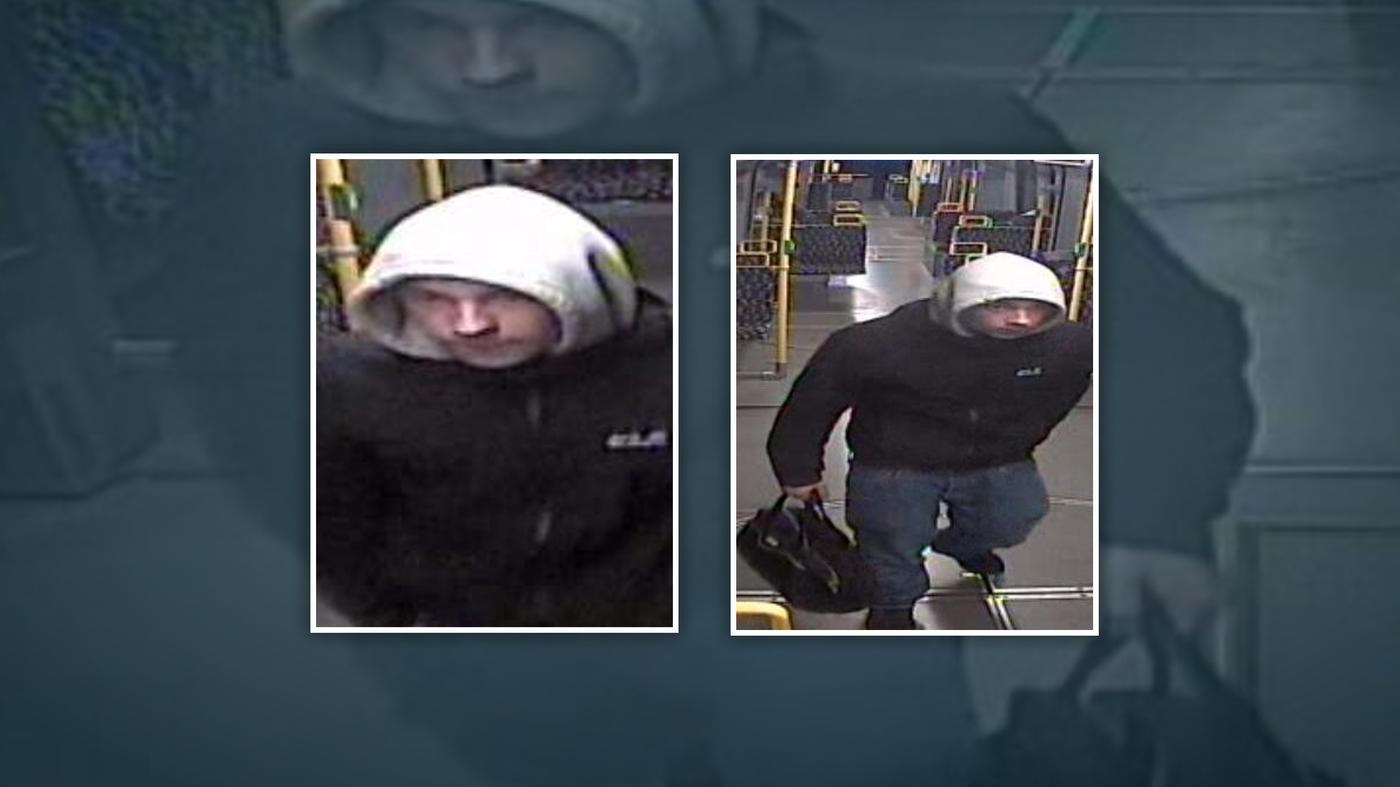 Die Polizei sucht mit Bildern nach diesem Mann