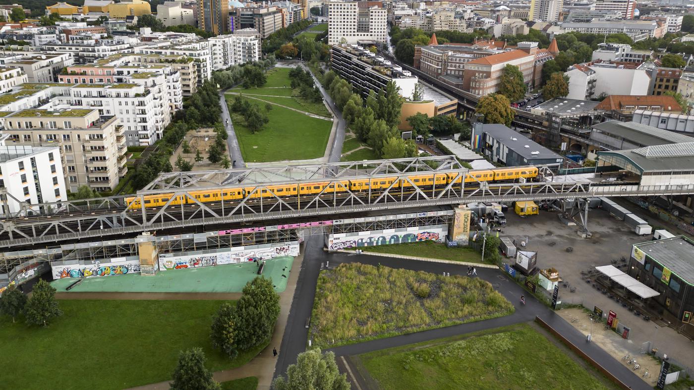 Der Berliner Gleisdreieckpark wird für Jahre zur Baustelle