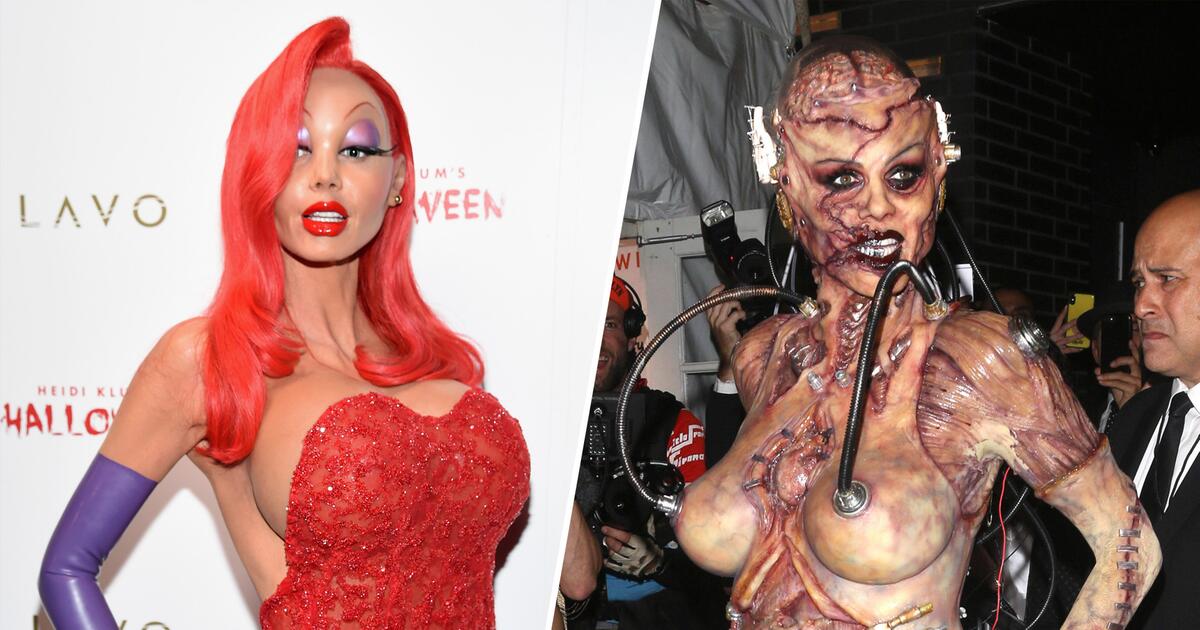 Das waren Heidi Klums ungewöhnlichste Halloween-Kostüme
