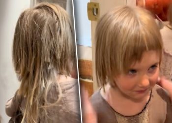 Juniper schneidet ihr die Haare