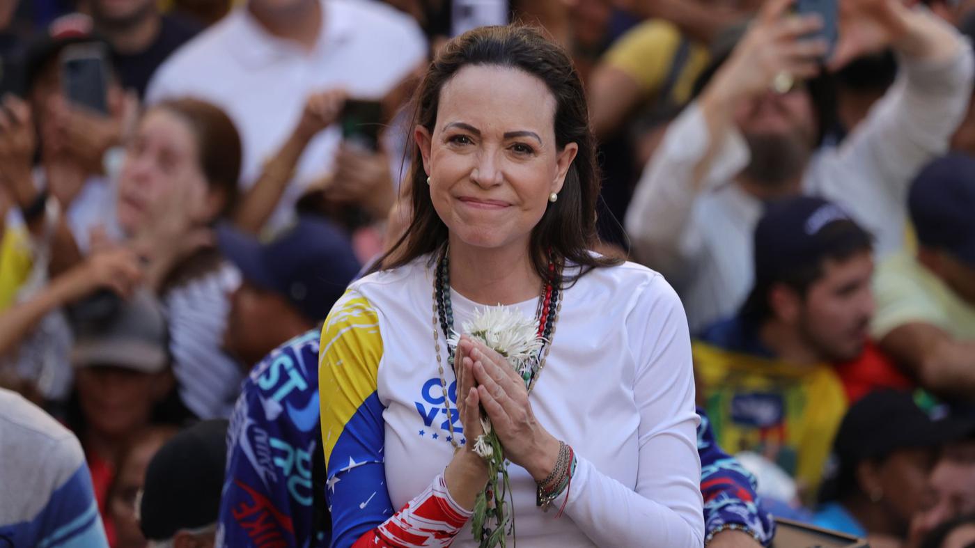Die Venezolanerin Maria Corina Machado erhält den Friedensnobelpreis Die Venezolanerin Maria Corina Machado erhält den Friedensnobelpreis