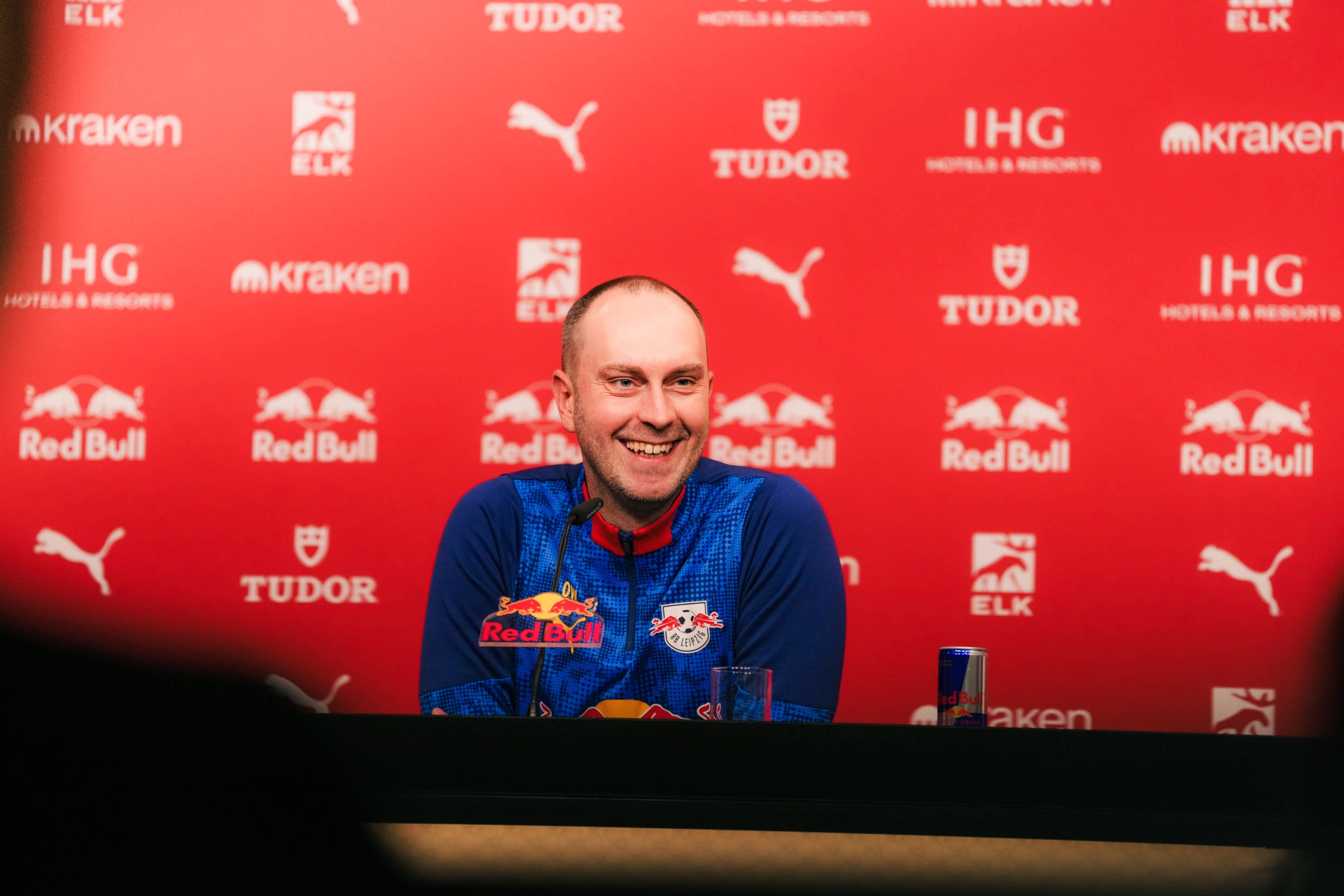 Die PK mit Ole Werner vor RBL vs. VfB – RB Leipzig