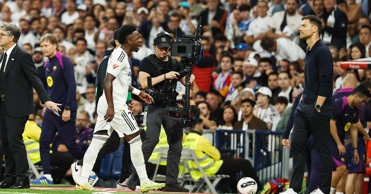 Vinicius entschuldigt sich für seinen Wutanfall im Clásico