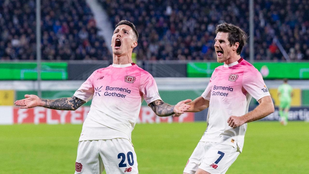 Spektakuläres Pokalspiel: Leverkusens Zittersieg beim SC Paderborn