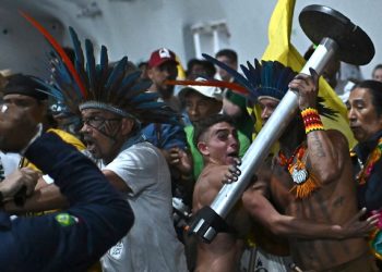Proteste in Brasilien: Indigene stürmen Konferenz | Nachricht