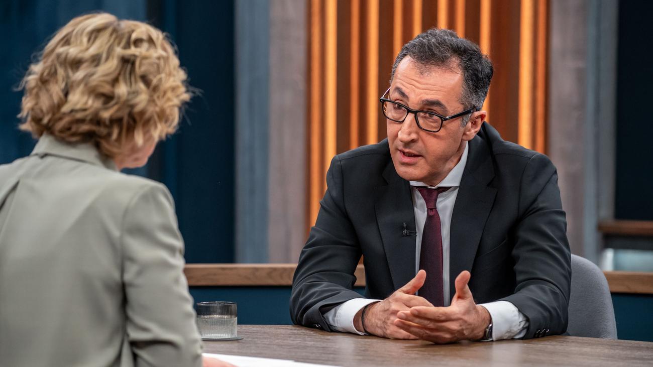 Cem Özdemir über „Caren Miosga“: Dann bügelt er die Kante zwischen Realos und Left wieder aus