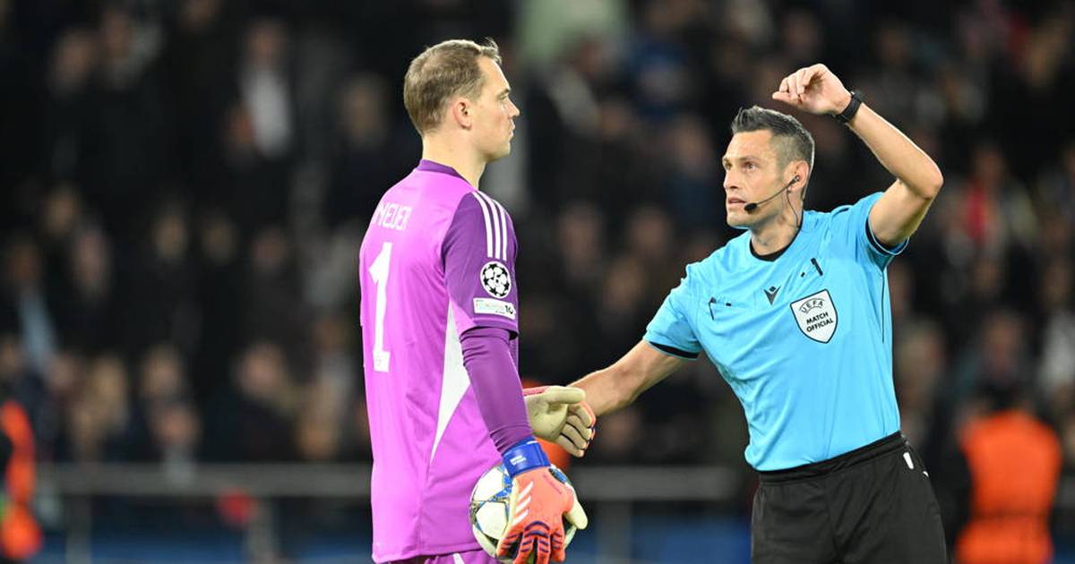 FC Bayern: Schiedsrichter-Aktion ärgert Neuer! „Sinnlos“