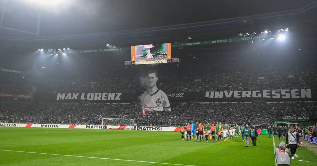 Gänsehaut-Choreo für die verstorbene Werder-Bremen-Ikone