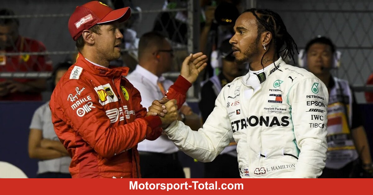 Hamiltons emotionale Worte über Sebastian Vettel