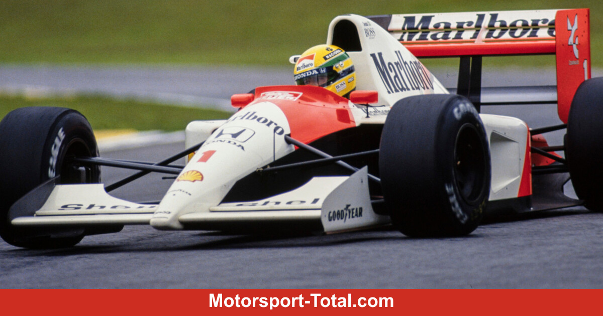 Legendärer MP4/6 unter dem Hammer: Sennas Heimsiegerauto wird versteigert