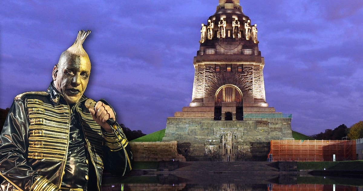 Das Völkerschlachtdenkmal Leipzig distanziert sich vom Till-Festival