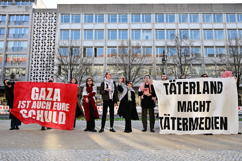 Berlin: Pro-Palästina-Aktivisten wollen ZDF-Hauptstadtstudio besetzen