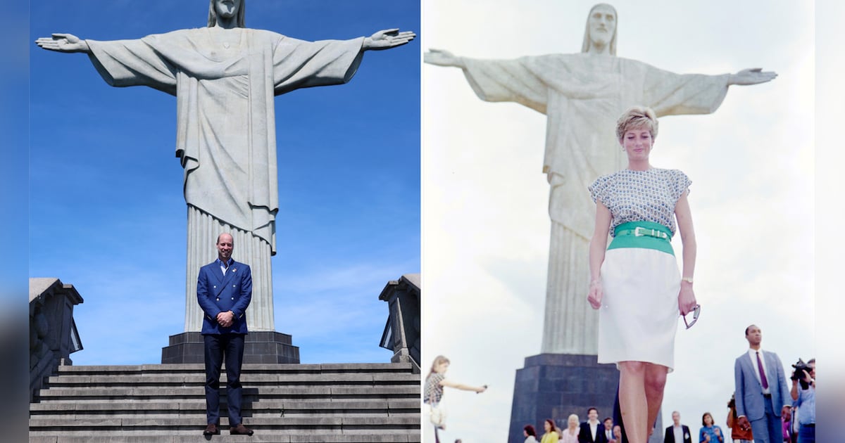 Auf den Spuren von Diana: Prinz William stellt ikonisches Foto nach