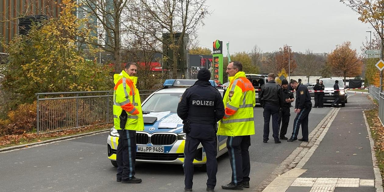 Großeinsatz der Polizei in Rottendorf: 19-Jähriger schwer verletzt aufgefunden
