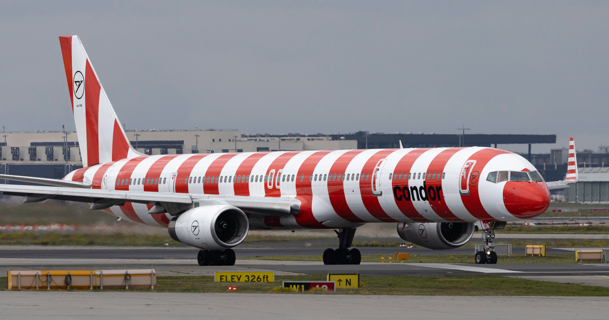 Condor Boeing 757 beförderten zum letzten Mal Passagiere in den Urlaub