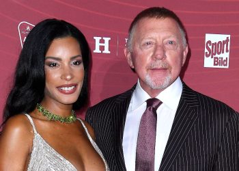 Boris Becker und seine Frau feiern den Abschluss ihrer Schwangerschaft