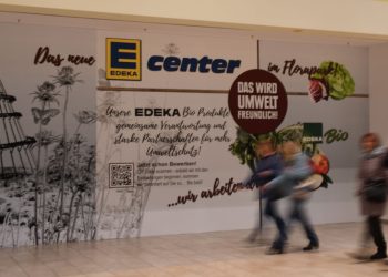 Neues E-Center von Edeka – Sanierungsarbeiten sind im Gange