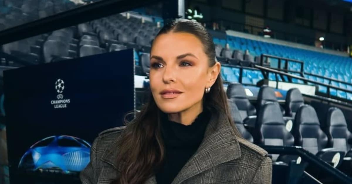 Hingucker aus Leder: Laura Wontorra überzeugt mit einem Wow-Look