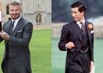 Rittertum: David Beckham wird Sir | im Look von König Charles Unterhaltung