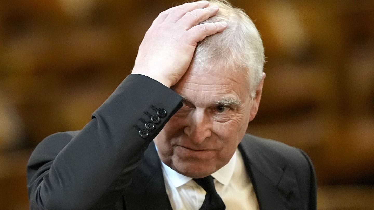 Andrew verschwand von der Website der königlichen Familie