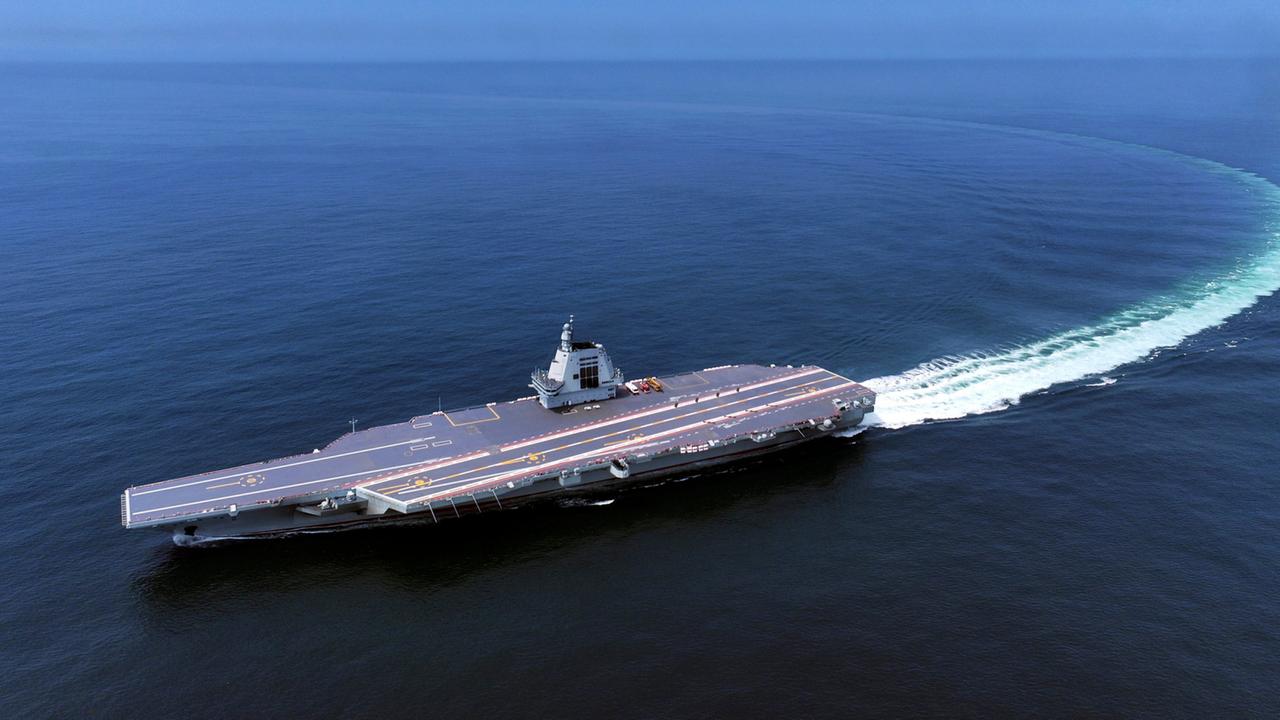 China stellt seinen dritten Flugzeugträger in Dienst